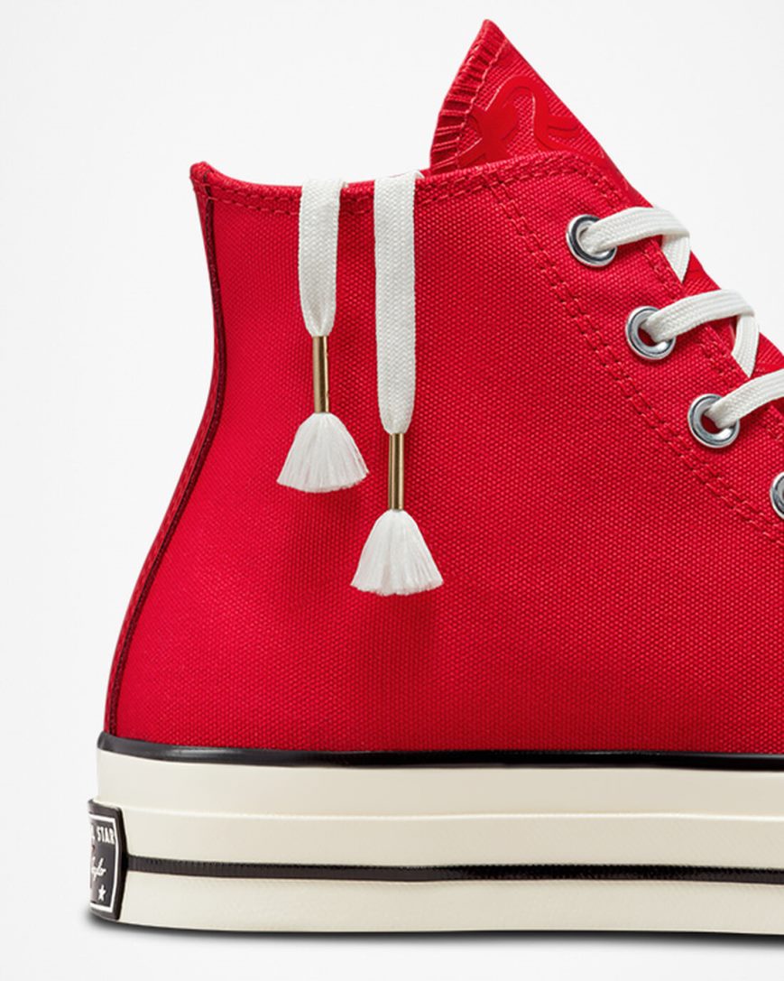 Women's Converse Chuck 70 Year of the Rabbit High Top Shoes Red / White / Black | AU 8C0E6U
